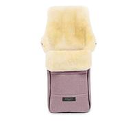 WERNER CHRIST Saco de abrigo para bebé de piel de oveja AROSA - cálido cochecito (niños de 6 a 36 meses), piel médica, color rosa