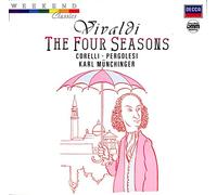 Werner Krotzinger, Werner Keltsch, Siegfried Barchet, Germaine Vaucher-Clerc, Jean-Pierre Rampal - Vivaldi / Corelli / Pergolesi: The Four Seasons, Die Vier Jahreszeiten; Concerto Grosso Nr. 8 g-moll; Flötenkonzert Nr. 2 D-dur - 6.43700AD - Vinyl LP