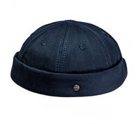 WEROR Dockercap - Gorro de pescador para hombre, gorro de marinero, gorro de algodón, gorro de punto - WEROR-450.1, marine, Talla única
