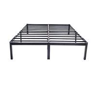 WERPOWER V&LX 14 Inch Tall Heavy-Duty Steel Slats/1.0T Steel Frame/V1401/Bed Frame (King)