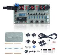 WERPOWER WHDTS C51 6-Digit DIY Digital Electronic Clock Kit AT89C2051 Chip Alarm Clock Kit Soldering Practice Learning Kits