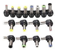Werse 8Pcs Universal Ac Dc 2 Pin Power Adapter Tips Para Power Charge Tester