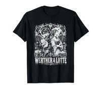 Werther y Lotte Sorrow escriben Love Gothic Camiseta