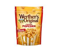 Werther's Original - Palomitas Caramel - 1 x 140 g - Caramelo sin Gluten | Palomitas de maíz crujientes con cubierta de crema y caramelo, ideal para compartir, noches de serie o fiestas