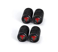 WERTYUV 4 Piezas Tapas para válvulas, para Tesla Model 3 Highland 2024 Antirrobo Resistente Corrosión a Prueba de Polvo Tapones de Válvulas de Rueda