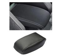 WERTYUV Reposabrazos para Coche, para Dacia Duster 2010-2017 Moda Alivia la Fatiga Impermeable Antideslizante Cojín Apoyabrazos sustituye,C-Black White