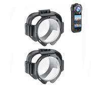 Werwing Protector de lente a presión para Insta360 X5, antivaho, protector de vidrio reforzado, protección de borde a borde (paquete de 2)