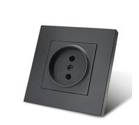 WESA Toma de Pared para Montaje Empotrado, Juego de Enchufes Interior 250 V AC 16 A, Enchufe Empotrado sin Conexión a Tierra