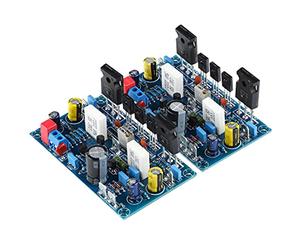 Wesafrae 1 par de Placa Amplificadora de Potencia 100Wx2 Amplificador IRF240 FET Clase a Amplificador de Potencia Placa de Audio Amp para Sonido DoméStico