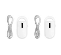 Wesafrae 2X Escáner Portátil de Chip de Identificación Digital para Mascotas para Gestión de Perros y Gatos Lector RFID de Chip Animal de 134,2 KHz PT160