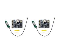 Wesafrae 2X GPS + BDS Módulo de Modo Dual Control de Vuelo Navegador de Posicionamiento Satelital Atgm336H Reemplazo para NEO-M8N NEO-6M