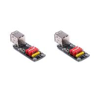 Wesafrae 2X Módulo Ch9350 HID Teclado Mouse A Puerto Serie Escaneo de Teclado Virtual A Puerto Serie USB 12Mbps