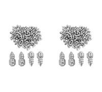 Wesafrae 2X Tacos de Neumático de 9 mm Picos de Nieve Antideslizante Antihielo para Coche Camión Bota de Bicicleta Motocicleta ATV SUV Auto