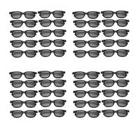 Wesafrae 40 Uds. Gafas 3D Pasivas Polarizadas para Pantalla Cine IMIX