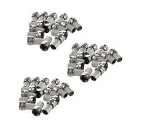 Wesafrae 45Pzs Conector Macho Coaxial Tocido de F Tipo RG6 para Camara CCTV