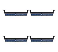 Wesafrae 4X Adaptador de Tarjeta de Expansión DDR4 de 288 Pines para DIMM, Comprobador de Memoria, Tarjeta de Protección de Memoria, Circuito de Tarjeta, Tarjeta Elevadora, Oreja Pequeña