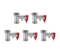 Wesafrae 5X VáLvula de Seguridad de Caldera de Agua EléCtrica de 1/2 PT Socket