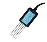 Wesafrae 7 en 1 RS485 Sensor de Humedad y Temperatura del Suelo PH Conductividad Nutriente Sal NitróGeno FóSforo Transmisor de Potasio