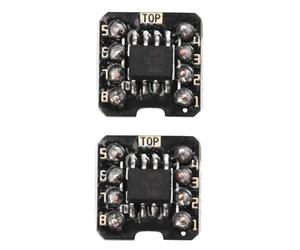 Wesafrae Amplificador Operacional Único OPA891 de 2 Piezas/Baja Distorsión/Bajo Ruido/Alta Velocidad/Alta Corriente de 200 MA