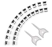 Wesafrae Bloqueador de Puerto USB-A Metálico con 2 Llaves - Protección Antirrobo de Datos y A Prueba de Polvo para PC/Portátil (24 Unidades)