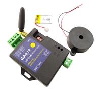 Wesafrae de Alarma GA01P 3G/GSM con 1 Entrada, Minialarma Inteligente Fallos de Alimentación, Control Remoto para Teléfono Móvil.