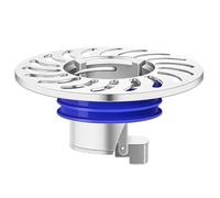 Wesafrae Desagüe de Piso A Prueba de Olores, Válvula Antirreflujo para Desagüe de Piso de Ducha, Válvula de Drenaje Unidireccional, Filtro de Drenaje de Latón, Prevención de Reflujo.