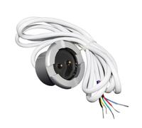 Wesafrae Detector de Agua con Sensor de Inmersión y Sonda de Detección de Fugas de Agua, con Cable de 12 V/24 V CC, para Sistemas de Seguridad del Hogar.