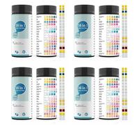 Wesafrae Kits de Prueba de Agua 16 en 1, Tiras de Prueba de Agua Potable de 400 Piezas, Tiras de Prueba de Agua de Grifo y de Pozo y Prueba de PH, Plomo,