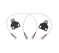 Wesafrae Micrófono Inalámbrico de Escenario, Cable de Extensión de Antena BNC para Receptor, Accesorio de Audio para Presentaciones