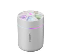 Wesafrae Mini Humidificador de Aire de 180 Ml, Difusor de Aroma Eléctrico USB, Purificador de Aceites Esenciales, Generador de Niebla para Aromaterapia, Luces B