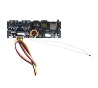 Wesafrae Módulo de Banco de Energía PD Bidireccional 3S/4S/5S Kit de Placa Base de Energía Móvil para Carga Rápida de 6 Puertos 65W-100W.