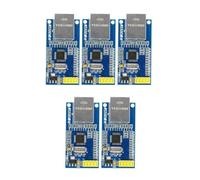 Wesafrae Módulo de Red Ethernet 5PCS -ES1 W5500 IP Interfaz SPI de 51/STM32 Programación de Microcontrolador sobre W5100