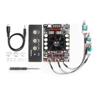 Wesafrae Nueva Placa Amplificadora Digital de Subwoofer T220HS-W con Bluetooth 5.2, 2,0 Canales, 220 W + 220 W, Voltaje Amplio, 12-36 V, Estéreo, HiFi