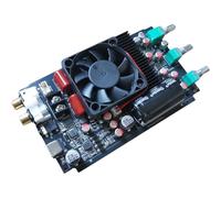 Wesafrae Placa de Amplificador Digital TPA3255 600W Amplificador Mono Profesional de Subwoofer de Alta Potencia Fase Ajustable de 0 A 180 Grados
