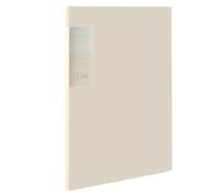 Wesafrae Portafolio de Arte A3 con Acceso Lateral para Estudiantes: Carpeta para Pintura, Póster, Papel para Bocetos y Bolsillos Insertables, 60 Páginas, Color Beige.