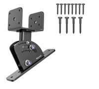 Wesafrae Soporte de Techo de Pérgola Ajustable con Ángulo Anclado Soportes de Techo de Patio de Alta Resistencia