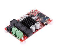 Wesafrae TDA7492 50Wx2 MóDulo Amplificador Digital de Doble Canal Placa AMP EstéReo con Receptor y MicróFono CSR8635 Bluetooth V4.0