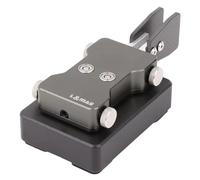 Wesafrae Transmisor de Radio de Corta Clave Automática para Hélices Dobles Clave de Código Morse de Radio de Corta de 3.5mm Clave de Telégrafo para Entrenamiento A