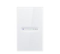 Wesafrae Tuya WiFi Smart Dimmer Switch 1 Gang Dimmer Light Switch Panel Táctil APP Control Remoto Funciona con Home,D