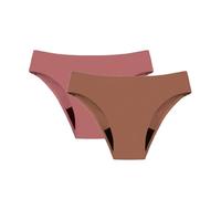 Wesaloes 2PCS Bikini Menstrual Mujer Baño Bañador Menstrual Niña Cómodas Bragas Trajes de Baño Menstruales Traje De Bikini Bañadores Flujo Abundante Tanga V-Shape Braga Braguitas (L 2PCS, XL)