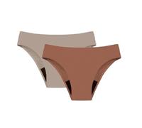 Wesaloes 2PCS Bikini Menstrual Mujer Baño Bañador Menstrual Niña Cómodas Bragas Trajes de Baño Menstruales Traje De Bikini Bañadores Flujo Abundante Tanga V-Shape Braga Braguitas (R 2PCS, XS)