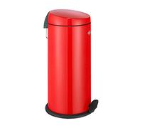 Wesco 121 531-02 Capboy Maxi Base - Cubo de Basura con Pedal (22 L), Color Rojo
