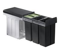 WESCO 857611-11 - Papelera de metal (25,4 x 38,5 cm)