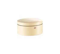 WESCO Lata Classic Line en color almendra, chapa de acero pulverizada, 4 litros de volumen, se cierra herméticamente