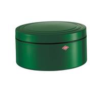 WESCO Lata para pastelería Classic Line en color verde oscuro, chapa de acero con recubrimiento en polvo, 4 litros de volumen, cierre hermético, edición especial de Navidad