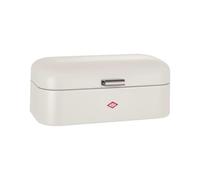 WESCO Panera Grandy en color arena mate, chapa de acero pulverizada, orificios de ventilación y mango estable