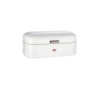 WESCO Panera Grandy en color blanco, chapa de acero pulverizada, orificios de ventilación y mango estable