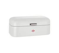 WESCO Panera Grandy en color blanco mate, chapa de acero pulverizada, orificios de ventilación y mango estable