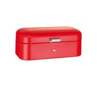 WESCO Panera Grandy en color rojo, chapa de acero pulverizada, orificios de ventilación y mango estable