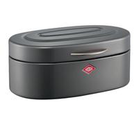 WESCO Panera individual Elly en color grafito mate, chapa de acero pulverizada, orificios de ventilación y mango estable